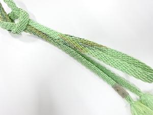 未使用品　正絹　夏手組帯締め